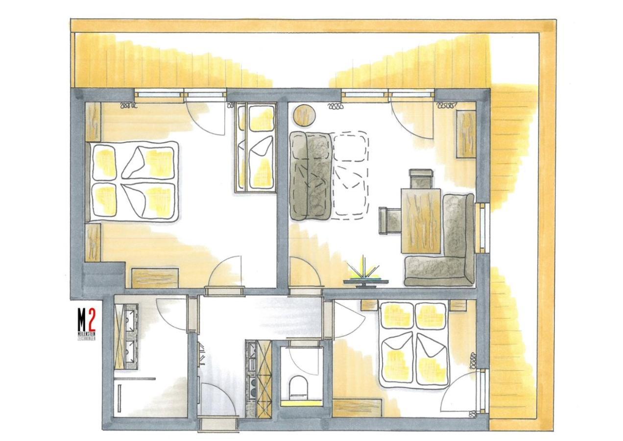 Appartment Haus Bergtraum Βέστεντορφ Εξωτερικό φωτογραφία